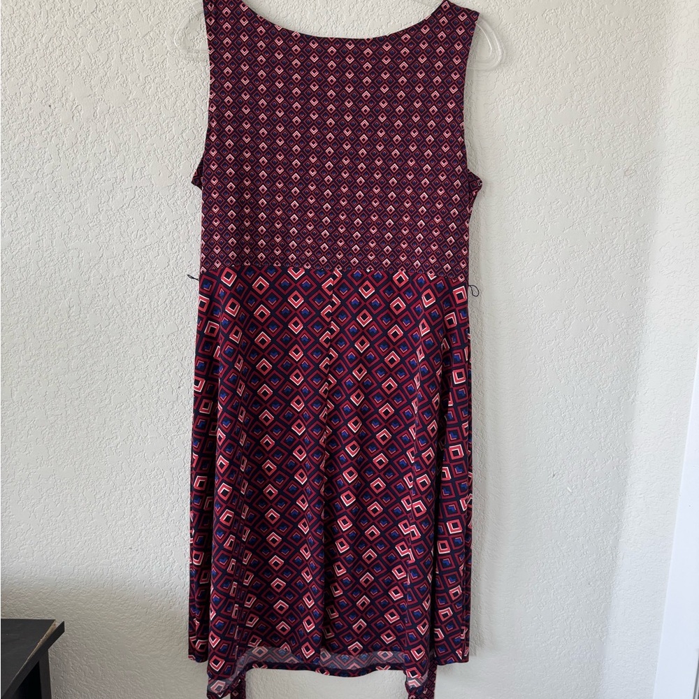 Maternity Sleeveless Dress - Motherhood Maternity Size L - Picture 4 of 4